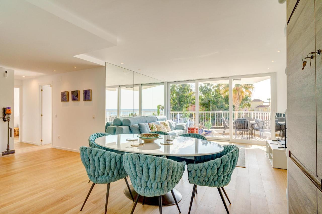 Beach Front Flat With Sea Views Marbella Exterior foto